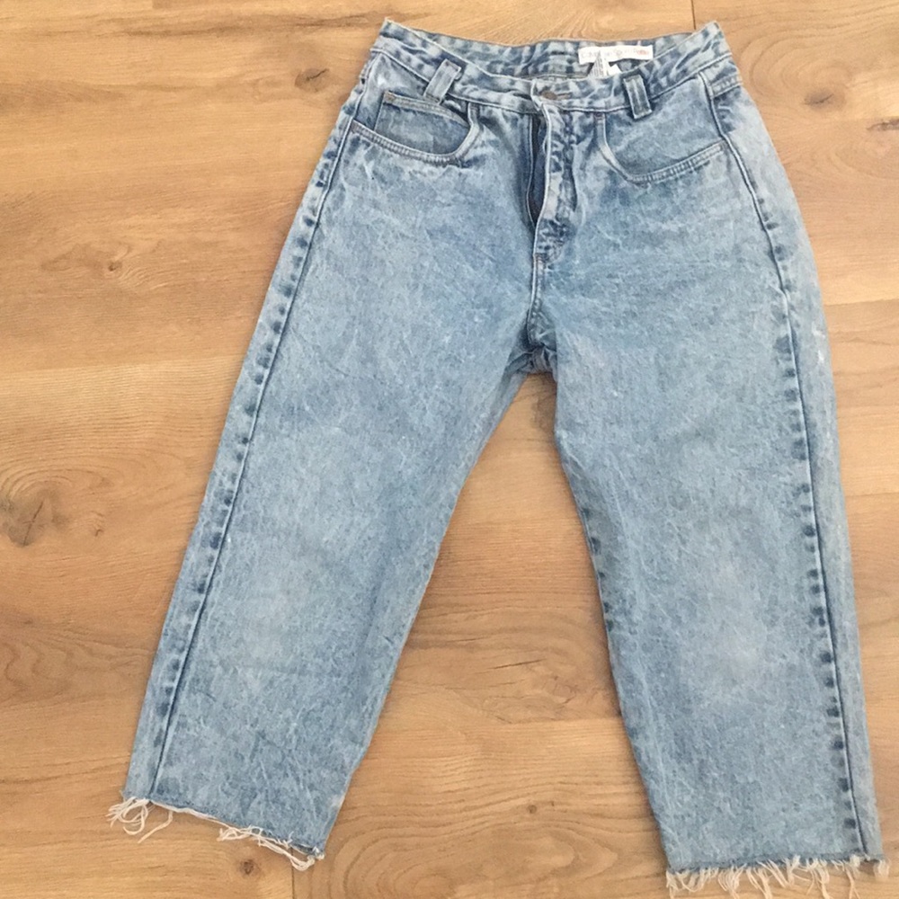 calvin Klein light wash Baggy jeans